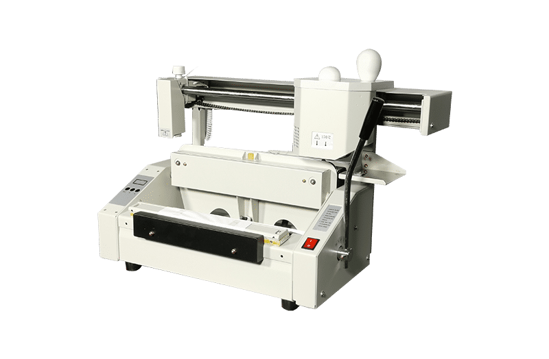 China Customized Two Rollers Hot Melt Glue Binding Machine With