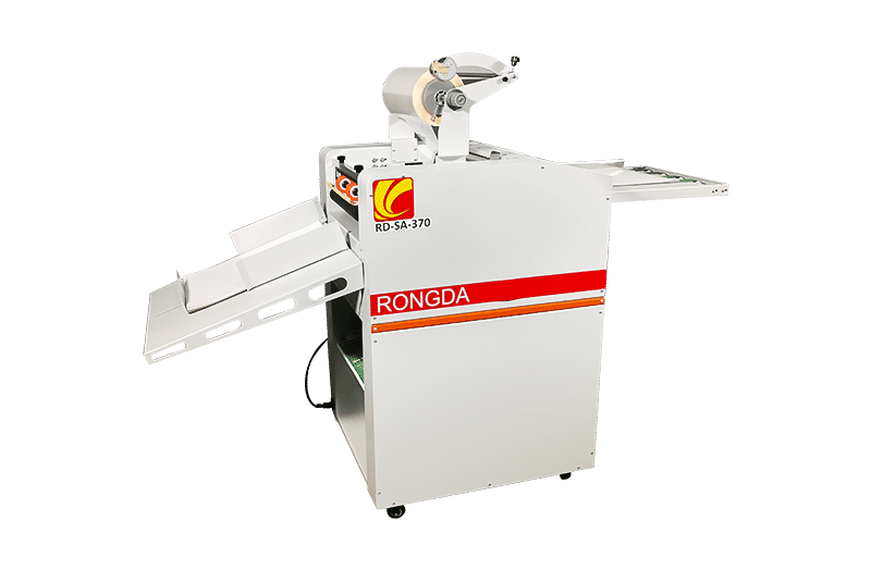 SA370 No MOQ Manual Feeding a3 Hot Laminator With Stainless Steel RolL